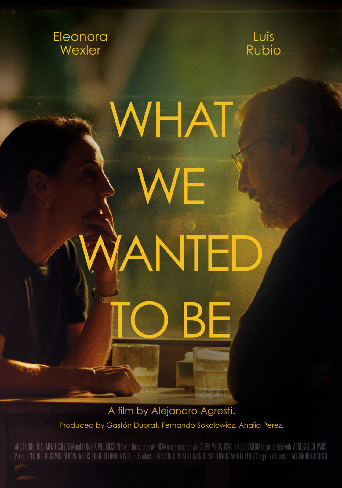 WHAT WE WANTED TO BE